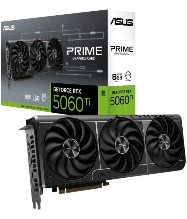 ASUS PRIME-RTX5060TI-O8G  8GB DDR7 128BIT 3xDP HDMI EKRAN KARTI