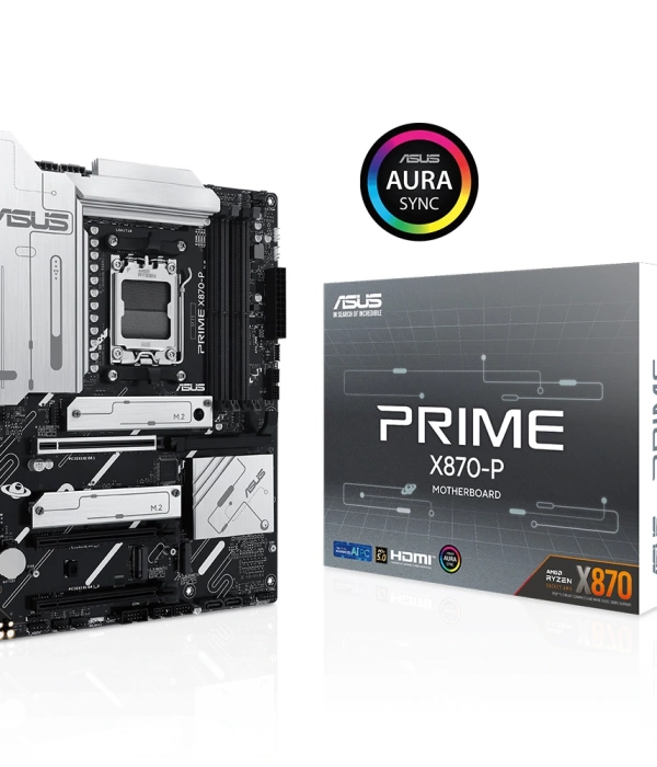 ASUS PRIME X870-P AMD X870 SOKET AM5 DDR5 8000+(OC