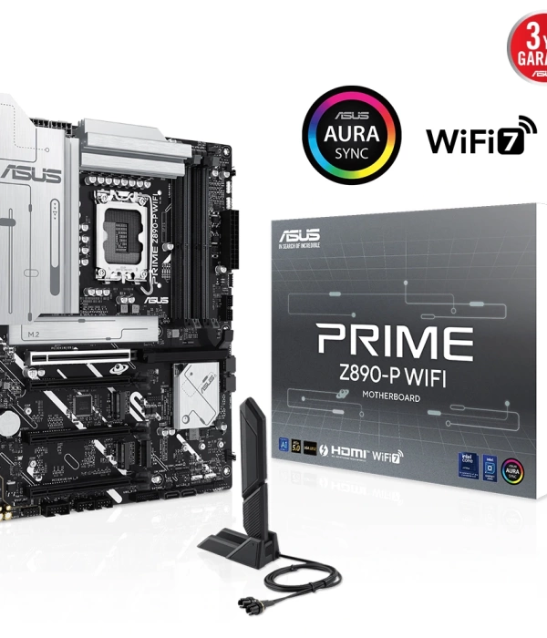ASUS PRIME Z890-P WIFI DDR5 4XM2 USB3.2 RGB LAN ATX