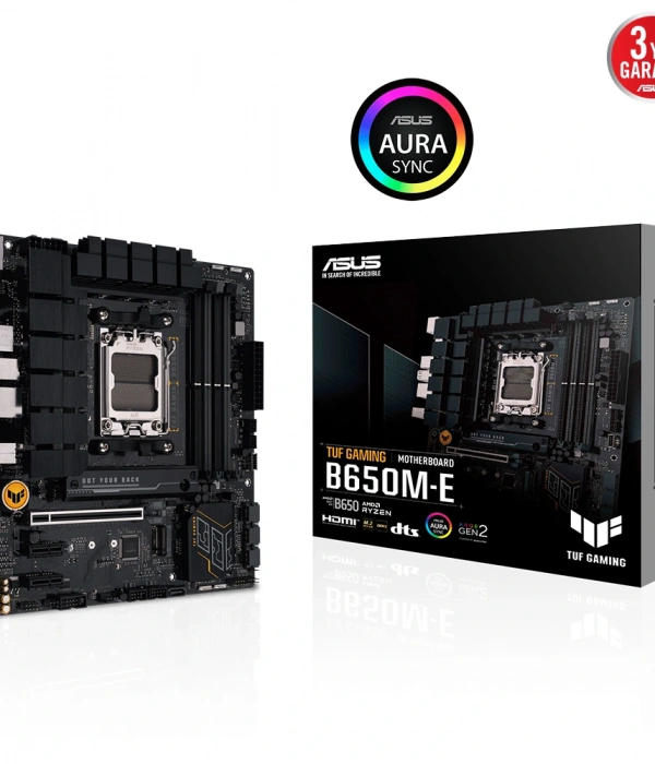 ASUS TUF GAMING B650M-E DDR5 6400+(OC) DP HDMI M.2 AM5