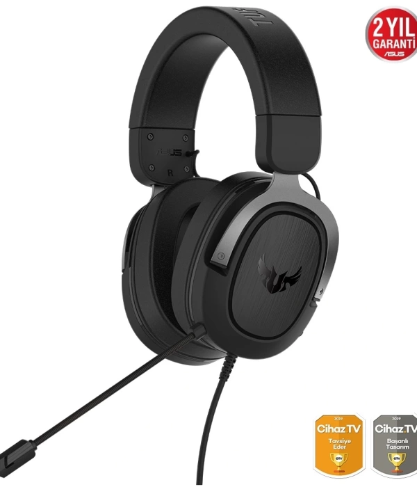 ASUS TUF GAMING H3 GUN METAL 7.1 3.5MM KULAKLIK