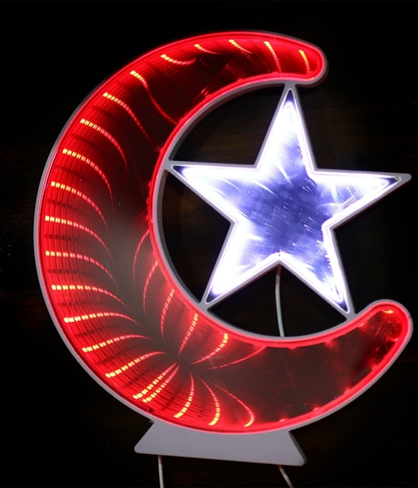 Ay Yıldız Işık Pano Türk Bayrağı Bigem Bm-079