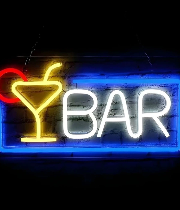 Bar Yazılı Neon Led