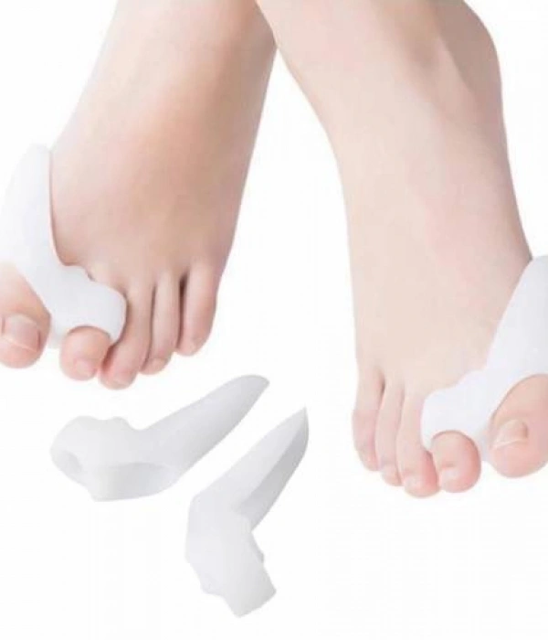 Baş Parmak Bunyon Silikonu Parmak Arası Destek Medikal Silikon  Ağrı Azaltmaya Yardımcı