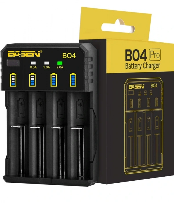 Basen Bo-4 Pro Li-ıon / Ni-cd / Ni-mh Pil Şarj Aleti