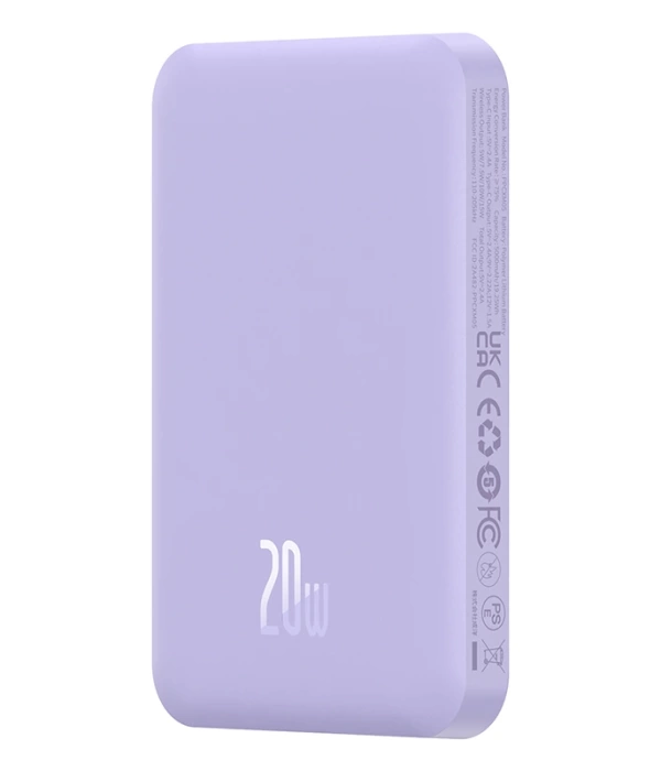 BASEUS MAGSAFE MINI KABLOSZ 5000M 20W POWERBNK MOR