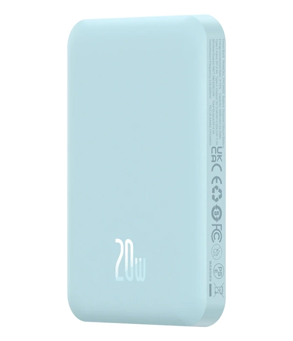 BASEUS MAGSAFE MINI KBLSZ 5000M 20W POWERBNK MAVI