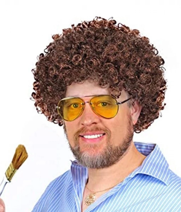 Bob Ross Bonus Peruk Kahverengi Renk 120 Gr