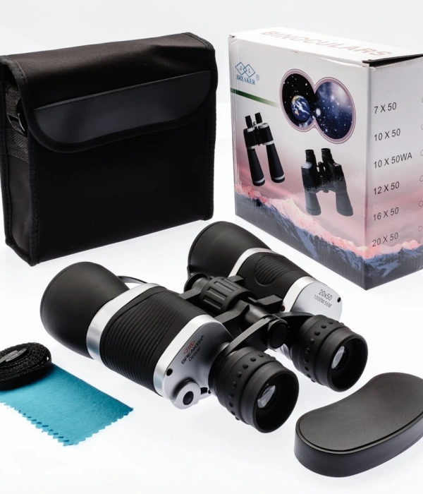 Breaker 20×50 Güneş Filtreli Profesyonel El Dürbünü 1000m/56m – Mavi