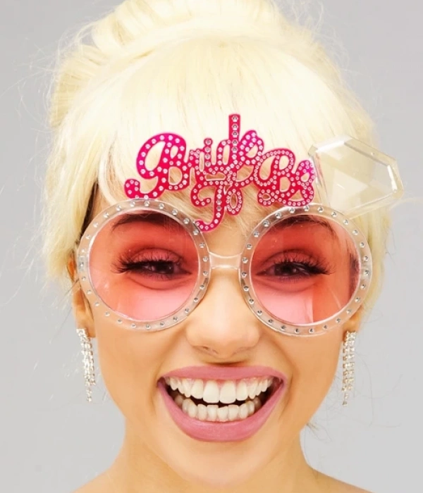 Bride To Be Bekarlığa Veda Partisi Gözlüğü Pembe Renk