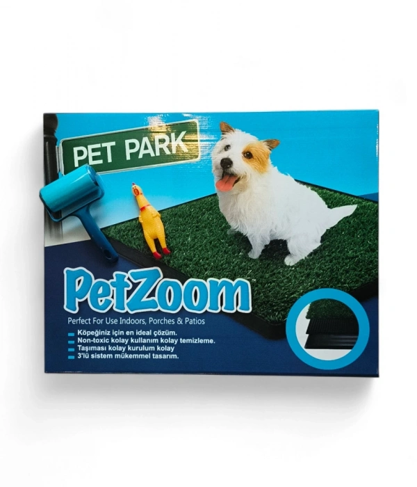Büyük Pet Park Köpek Tuvalet Eğitim Seti – Evcil Dostunuz İçin Hijyenik Çözüm 1 Adet Çığlık Atan Ördek 1 Adet Yıkanabilir Rulo Hediye