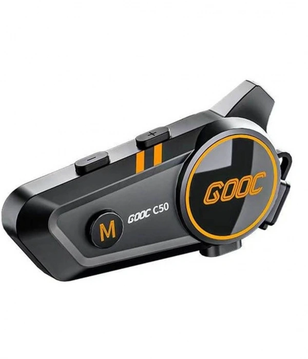C50 Motosiklet Intercom Kask Kulaklık 1000 Mah Rgb Işıklı Bluetooth Kulaklık Ip67