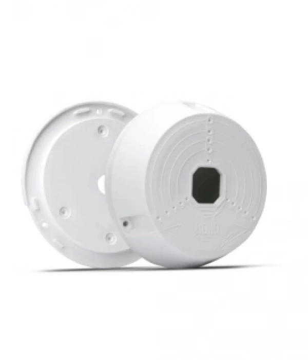 CAM BOX MONO JB-311 BEYAZ PLASTIK YUVARLAK BUAT (TABAN DAHİL)