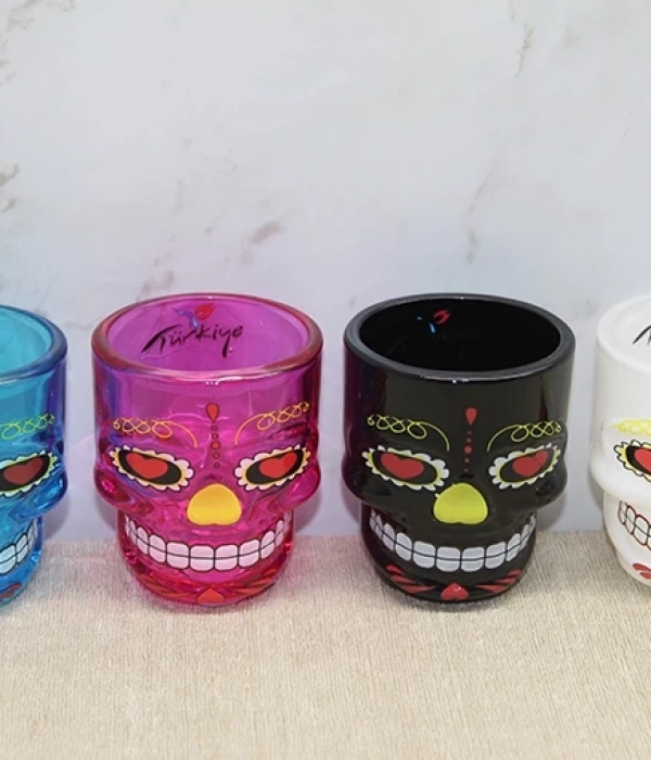 Cam Kurukafa Shot Bardak Alk4303