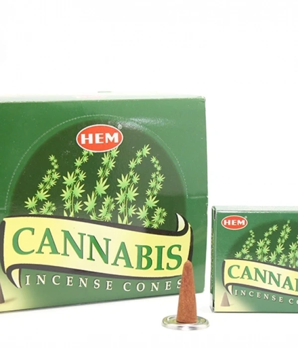 Cannabis Aromalı Konik Tütsü
