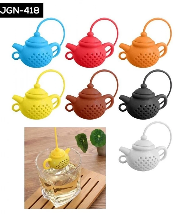 Çaydanlık Tasarımlı Çay Demleme Süzgeçi