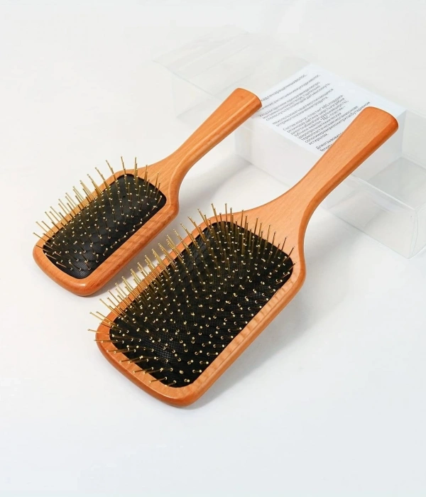 Çelik İğne Uçlu Bambu Tarak 21cm 12li Paket