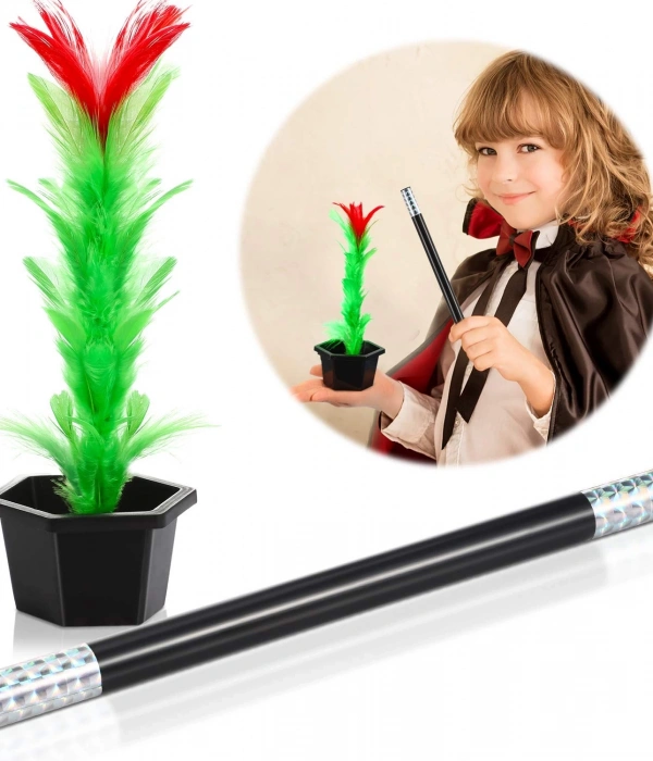 Çiçek Çıkaran Sihirli Çubuk Sihirli Çiçek Sihirbazlık Oyunu