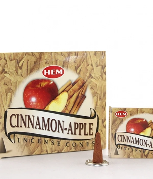 Cinnamon Apple Aromalı Konik Tütsü