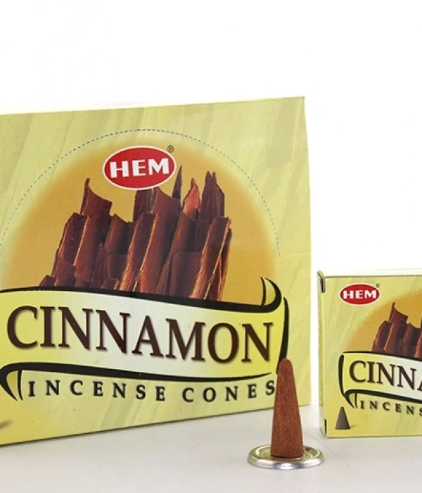 Cinnamon Aromalı Konik Tütsü