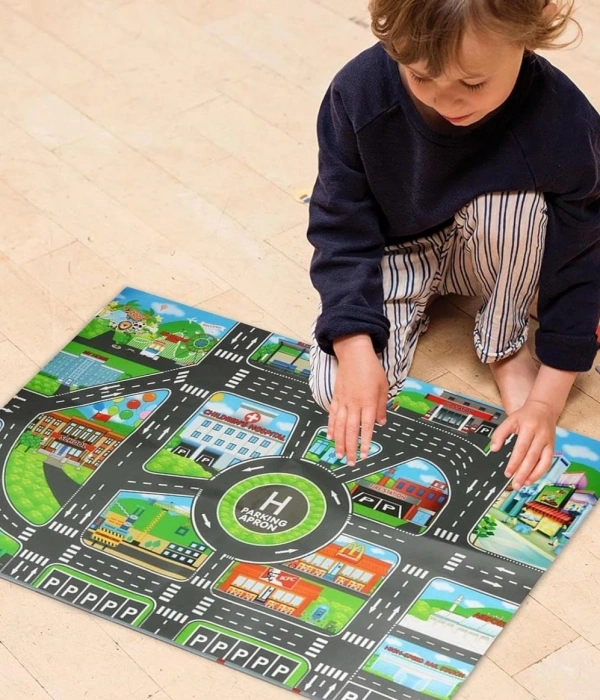 Çocuk Oyun Matı (mutlu Şehir Hayatı)