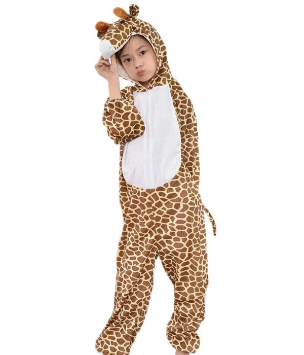Çocuk Zürafa Kostümü 2-3 Yaş 80 Cm