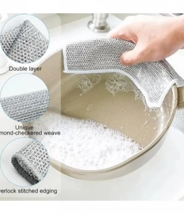 Çok Amaçlı Sihirli Tel Temizlik Bezi