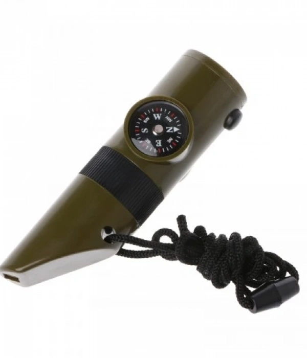 Çok Fonksiyonlu Askeridüdük Pusula Termometre Ile Led Işık