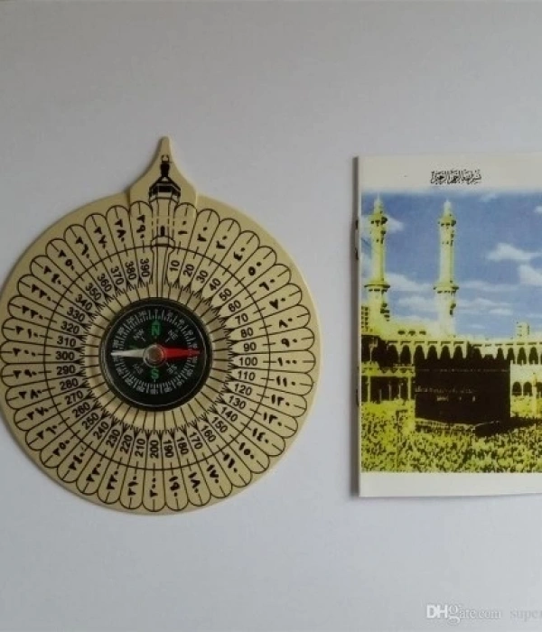 Cüzdan Şeklinde Kıble Tayini İçin Pusula