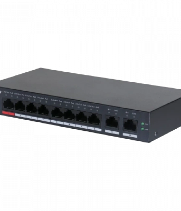DAHUA CS4010-8ET-110 8xFE-2xGE YÖNETİLEBİLİR 110W POE SWİTCH