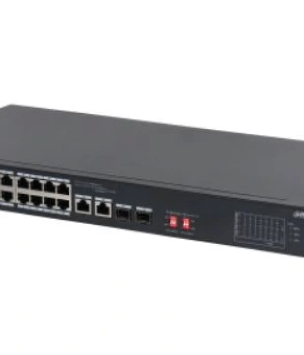 DAHUA DH-S3218-16ET-135 16 PORT 16XFE-2XGE-2XGE/SFP 135W POE SWİTCH