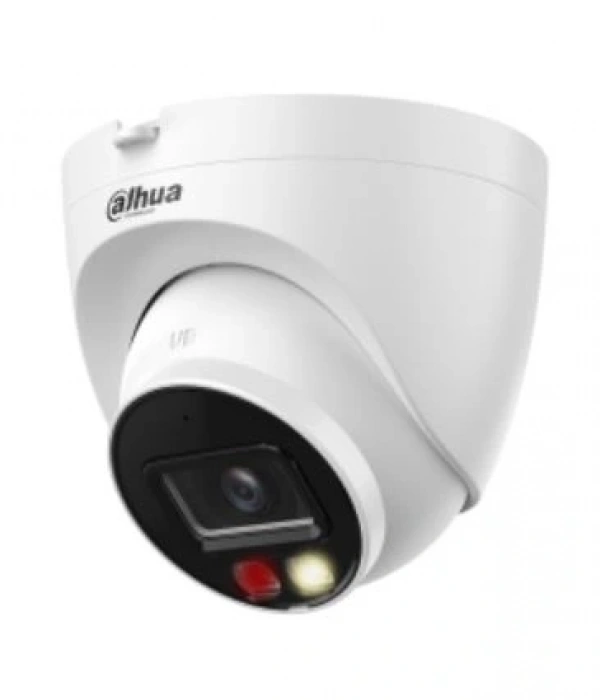 DAHUA IPC-HDW2449T-S-IL 4MP 2.8MM FULLCOLOR IP DOME KAMERA (AKILLI İKİLİ AYDINLATMA,SMD+)