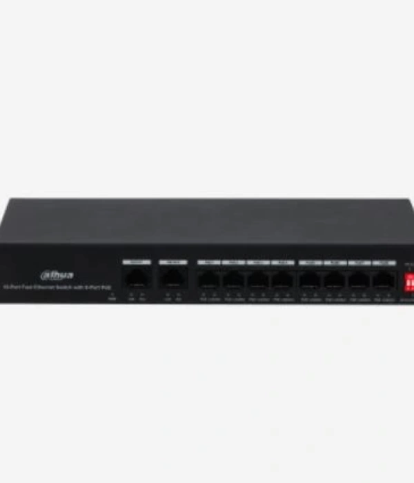 DAHUA PFS3010-8GT-96 8 PORT 8XGE-2XGE 96W POE SWİTCH