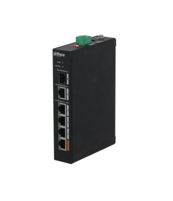 DAHUA PFS3106-4ET-60 4 PORT 4XFE-2XFE YÖNETİLEMEZ 60W POE SWİTCH