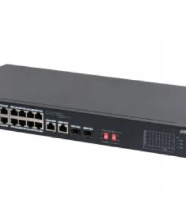 DAHUA PFS3218-16ET-135 16 PORT 16XFE-2XGE-2XGE/SFP 135W YÖNETİLEMEZ POE SWİTCH