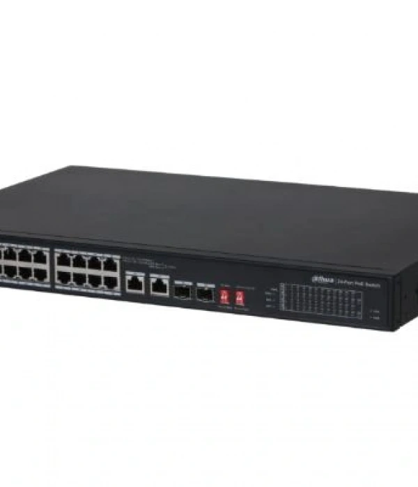 DAHUA PFS3226-24ET-240 24 PORT 24XFE-2XGE-2X1GE/SFP 240W Hİ-POE SWİTCH