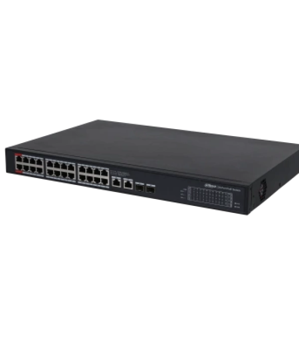 DAHUA PFS3228-24GT-360 24 PORT 24XGE-2XGE-2XGE/SFP 360W POE SWİTCH