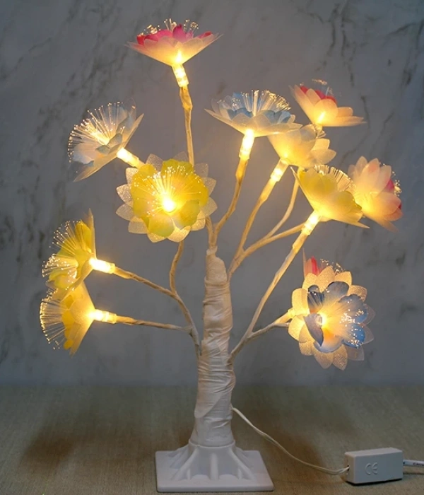 Dekoratif Ledli Çiçek Alk1735