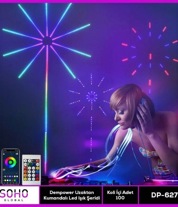 Dempower Uzaktan Kumandalı Led Işık Şeridi