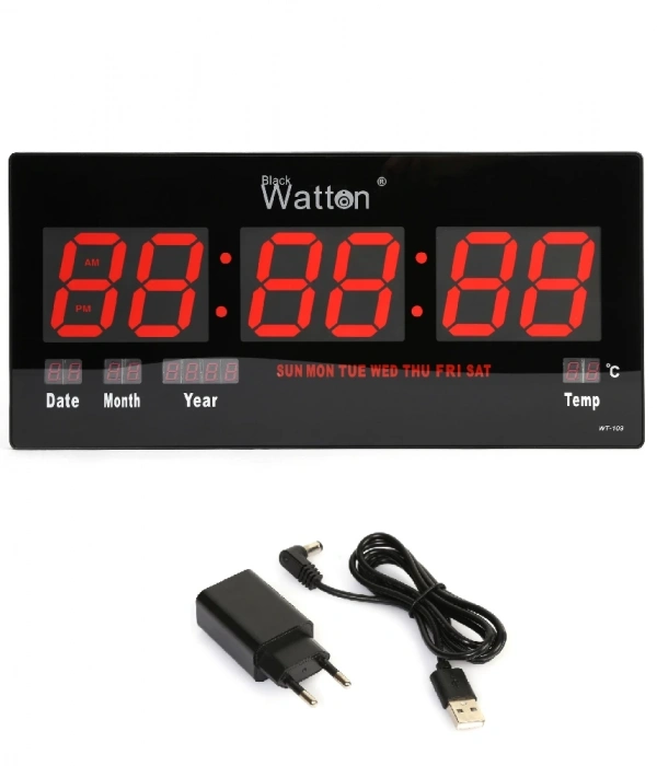 Dijital Duvar Ve Masa Saati  Wt-109