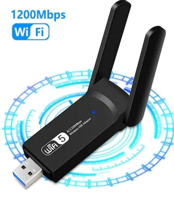 Dual Band Ac1200 Usb 3.0 Adaptör Kablosuz Wifi Yükseltici
