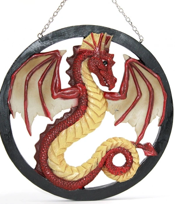 Duvara Asmalı Polyester Dragon Pano Alk2345