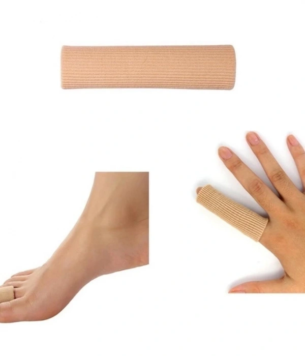 El Ayak Parmak Koruyucu Teo Kumaş Kaplı Jel Silikon Tüp