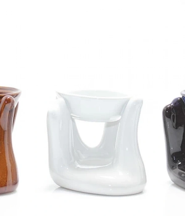 El Tasarımı Seramik Buhurdanlık Alk1136