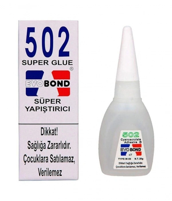 Evobond 502 Japon Yapıştırıcısı Süper Glue 20 Gr