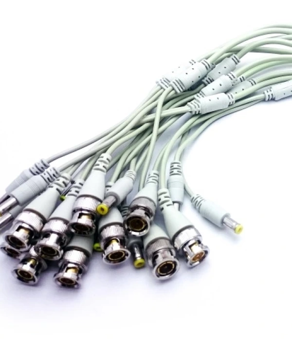 EZCOOL BNC + POWER JACK TEK KABLO 10 LU PAKET