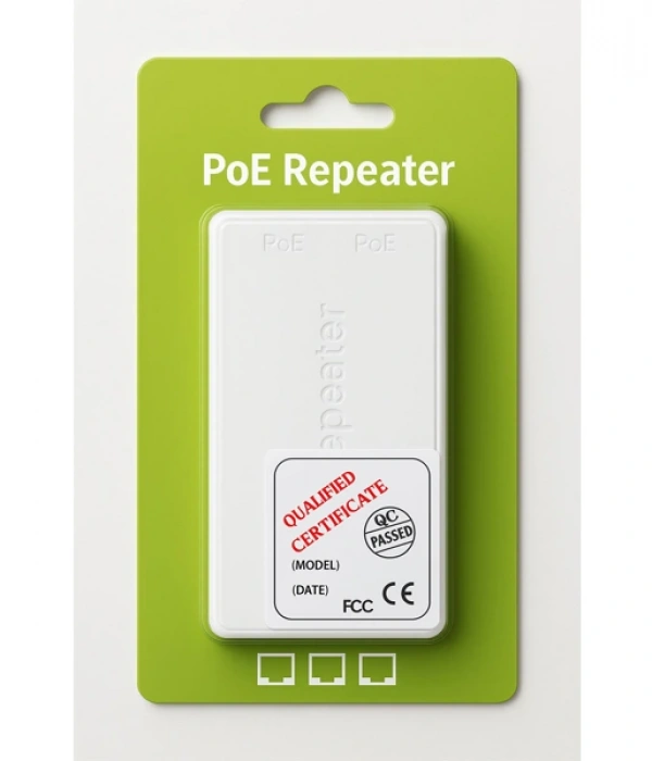 EZCOOL EZ-102JL 1 GİRİŞ 2 ÇIKIŞ POE REPEATER (ÇOKLAYICI)