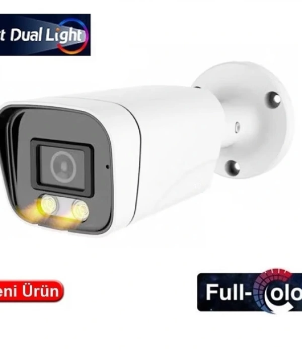 EZCOOL EZ-2405IPS 5 MP 3.6MM DUAL LİGHT POE IP BULLET KAMERA