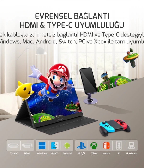 EZCOOL LITE E15T 15,6’’ TOUCH 60HZ FHD PORTABLE