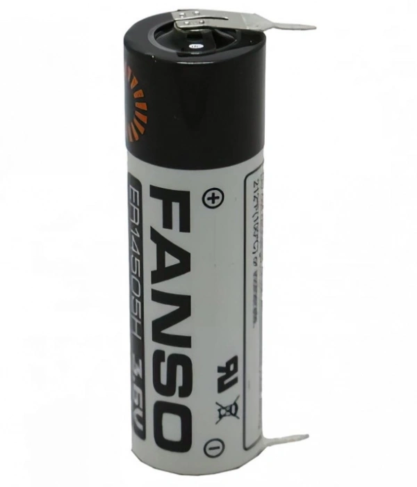 Fanso Er14505h 3.6v Aa Size Lithium Pil (li-socl2) 2 Pın
